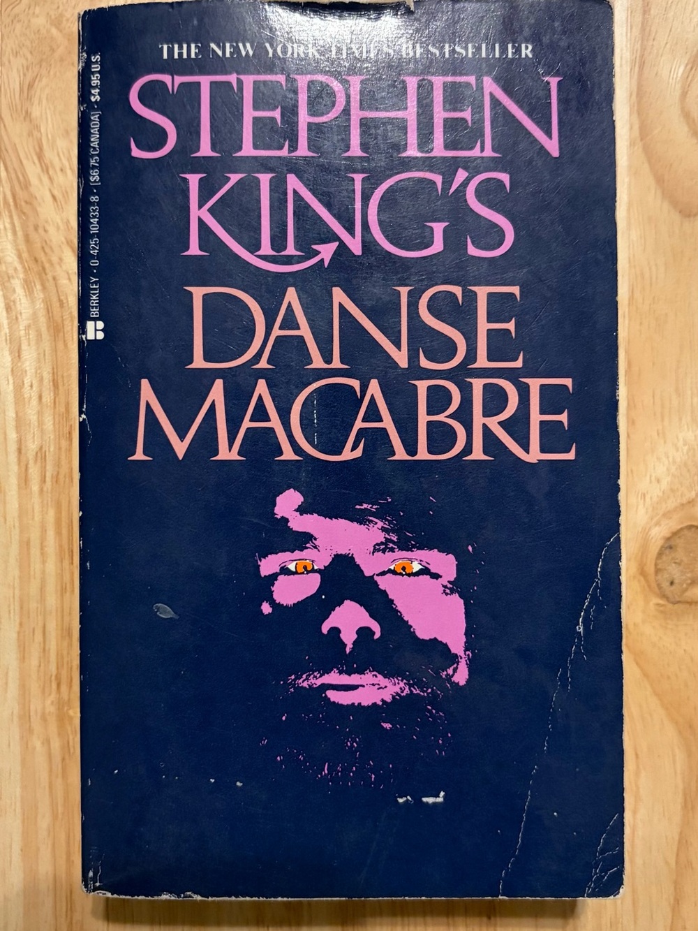 Vintage 1982 Stephen King Danse Macabre Novel